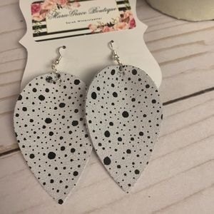 Genuine Leather Earrings